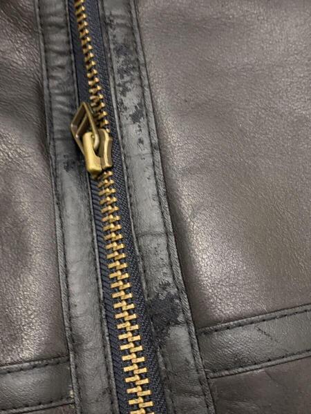 BOSS(ボス) / フライトジャケット/M/牛革/BLK/B9912/ダメージ有 | 古着