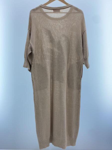 HYSTERIC GLAMOUR / 23SS/SENSUAL/半袖ワンピース/FREE/リネン/BEG/01223NO01 HYSTERIC GLAMOUR(ヒステリックグラマー) / 23SS/SENSUAL/ワンピース