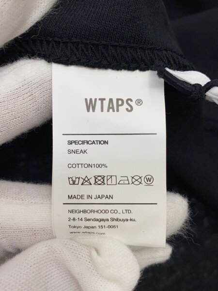 WTAPS(ダブルタップス) / Tシャツ/3/コットン/BLK/241ATDT-STM03S
