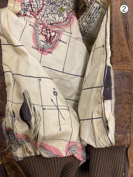 AVIREX / TYPE A-2/フライトジャケット/裏地破れ有/リブダメージ有/ジップ破損有 AVIREX(アヴィレックス) / TYPE A-2/フライトジャケット/裏地破れ有