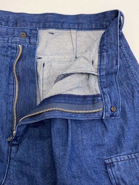 WTAPS(ダブルタップス) / TROUSERS COTTON DENIM/ワイドカーゴパンツ/4