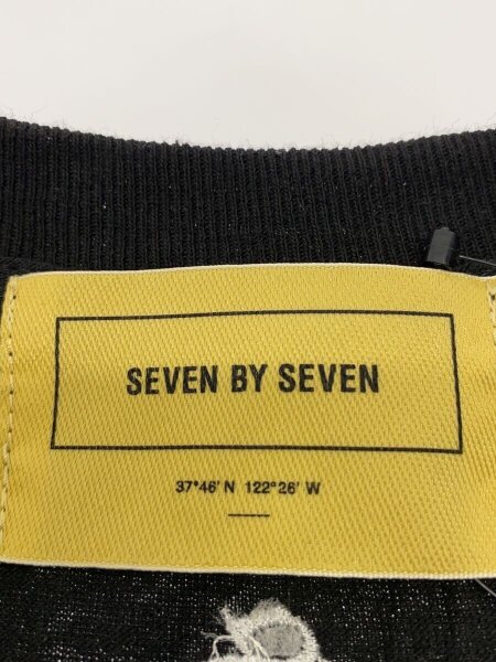 SEVEN BY SEVEN(セブンバイセブン) / ロンT/フロントプリント/背面刺繍 