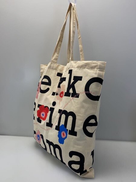 marimekko(マリメッコ) / トートバッグ/キャンバス/BEG/花柄 | 中古品 