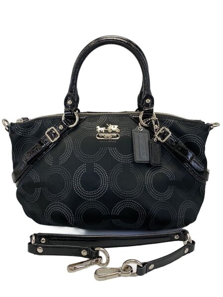 COACH - @ coach コーチ モノグラム ハンド バッグ bag ショルダー欠品 