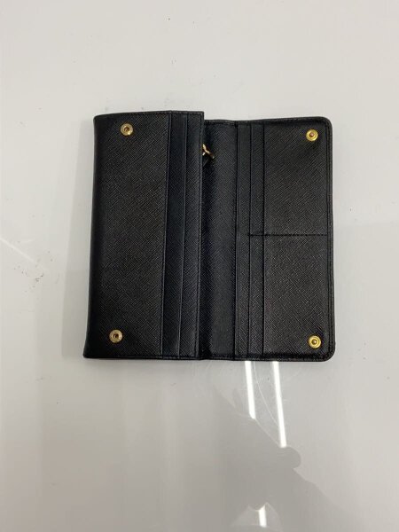 PRADA(プラダ) / フィオッコリボンフラップ長財布/サフィアーノ/レザー