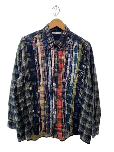 Rebuild by Needles 長袖ネルシャツ チェック柄 Rebuild by Needles