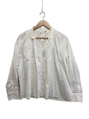 BALLSEY(ボールジィ) / キカエンボスステッチボウタイ長袖ブラウス/36 