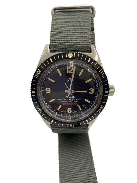 NAVAL　WATCH　クォーツ　VJ52-V0B0　LOWERCASE NAVAL(ナバル) / NAVAL WATCH Produced by LOWERCASE/ /アナログ/BLK