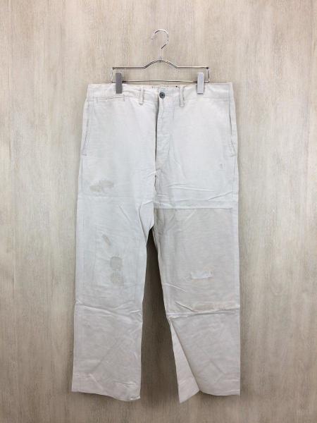 RRL ダメージ＆ヴィンテージ加工チノパン RRL/リペア加工チノパン : SUNDAY BACK9 BLOG