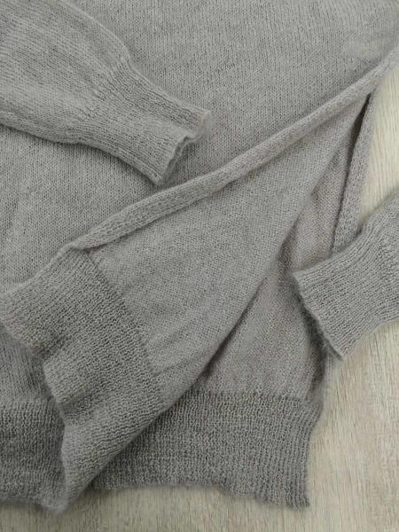 UNUSED(アンユーズド) / 7G roll neck knit/サイドスリットニット/2 