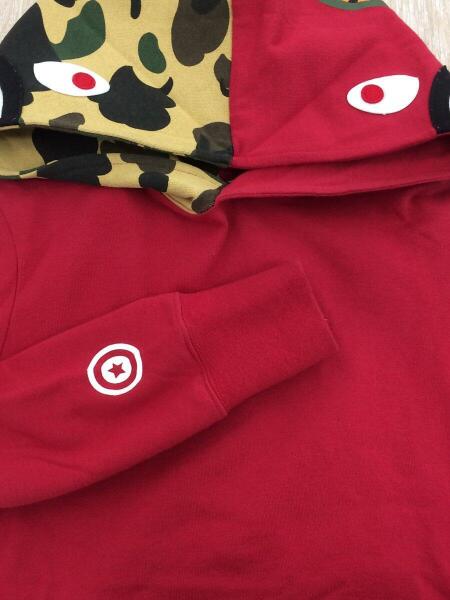 A BATHING APE(アベイシングエイプ) / プルオーバーシャークパーカー 