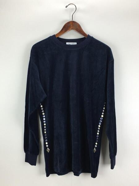 TOGA(トーガ) / VIRILIS/ベロアストーンカットソー/長袖Tシャツ/46 