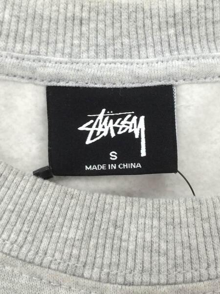 STUSSY(ステューシー) / TACKLE TWILL CREW/スウェット/S/コットン/GRY 
