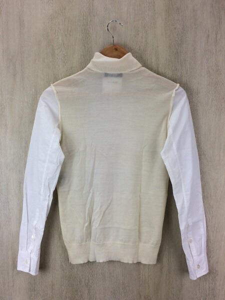 UNDERCOVER(アンダーカバー) / 18AW/タートルネック切替ニットトップス 