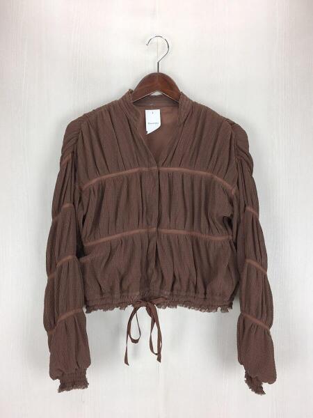 AMERI(アメリヴィンテージ) / RANDOM PLEATS BLOUSE/FREE/ポリエステル 