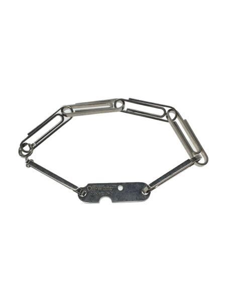 OFF-WHITE(オフホワイト) / メタリックペーパークリップブレスレット 