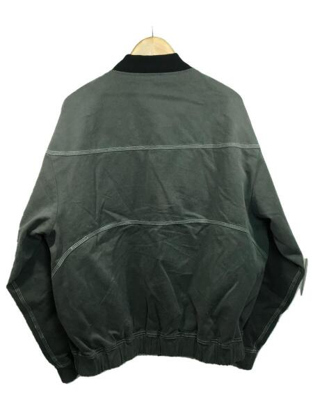 BRONZE56k(ブロンズ) / PITCREW BOMBER JACKET/XL/コットン/グレー 
