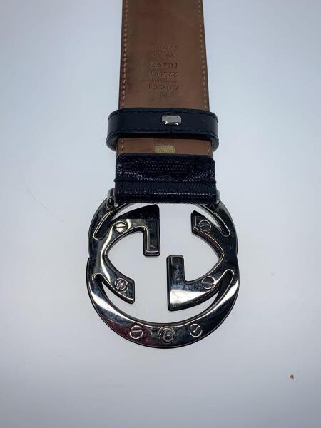GUCCI(グッチ) / インターロッキングGGインプリメント/ベルト/レザー