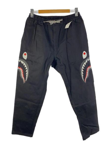 A Bathing Ape ストレート パンツ ブラック A BATHING APE(ア