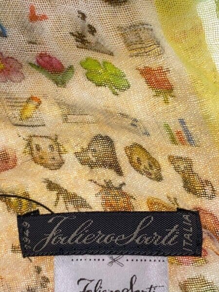 Faliero Sarti / ストール/--/マルチカラー/総柄/レディース/大判 Faliero Sarti(ファリエロサルティ) / ストール/--/マルチカラー/総柄