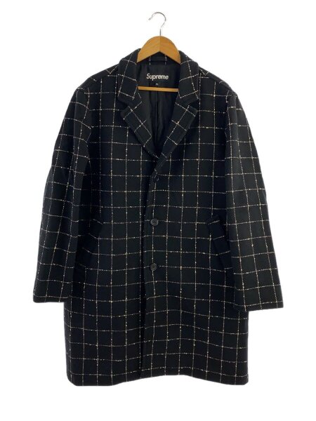 ジャケット・アウター supreme 19AW Wool Windowpane Overcoat Supreme(シュプリーム) / 19AW/Wool Windowpane Overcoat/チェスター