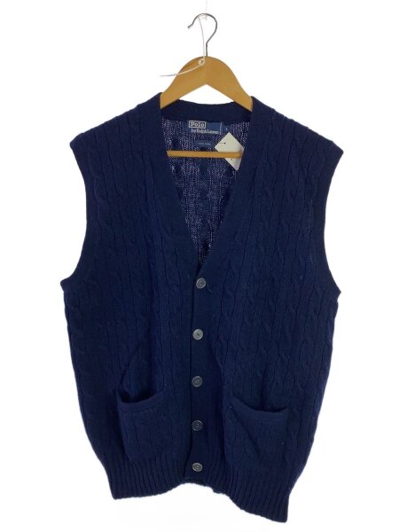 Polo Ralph Lauren ネイビー ベスト POLO RALPH LAUREN(ポロラルフローレン) / ベスト/L/ウール/NVY | 古着