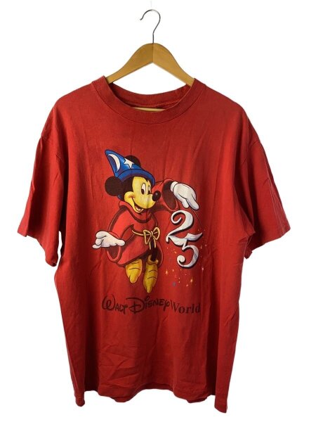 Disney VINTAGE(ディズニーヴィンテージ) / Tシャツ/XL/コットン/RED 