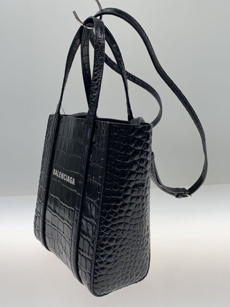 BALENCIAGA(バレンシアガ) / ショルダーバッグ/レザー/BLK/アニマル 