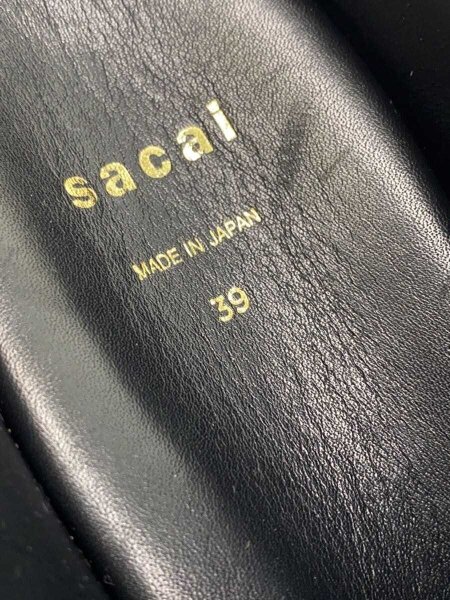 sacai(サカイ) / サンダル/39/BLK/24-07175// | 中古品の販売・通販