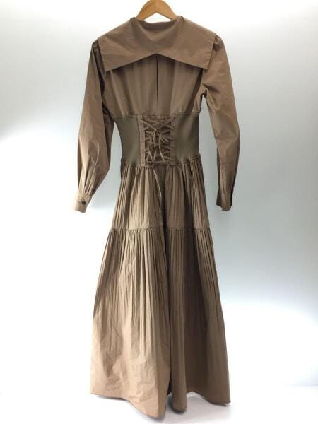 FRAY I.D(フレイアイディー) / シャツワンピース/1/コットン/BEG/無地  