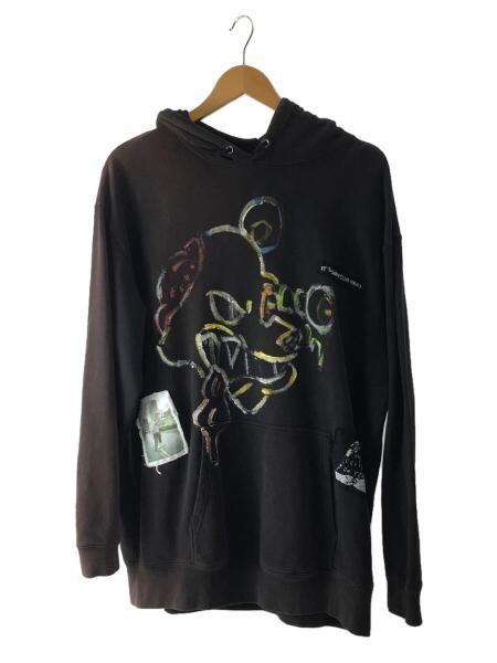 guernika(ゲルニカ) / PRINT HOODIE/ペイントパーカー/XXL/コットン 