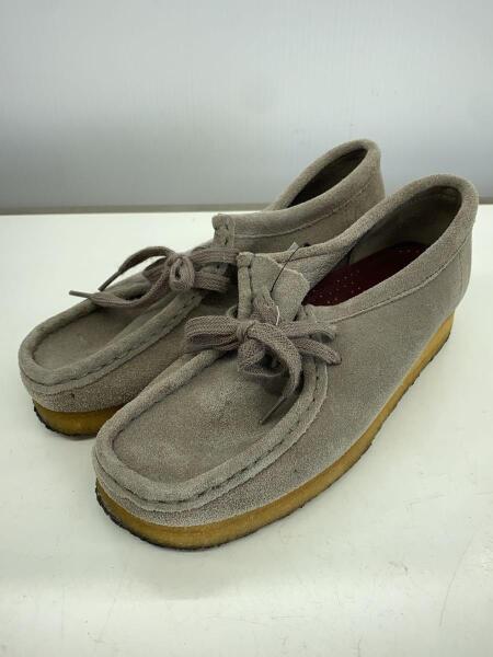 クラークス ワラビー 22cm クラークスワラビー厚底メープルスエード22cm