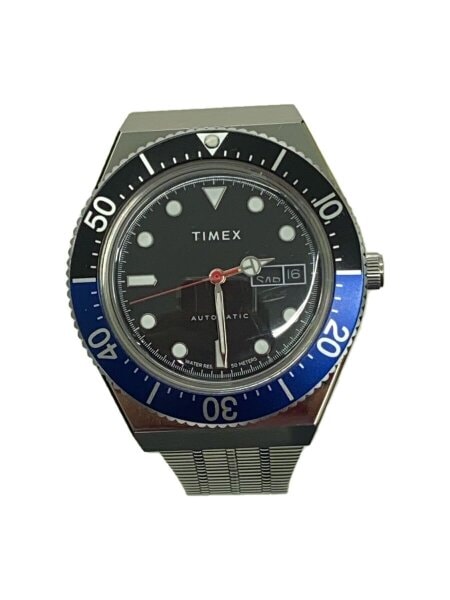 TIMEX(タイメックス) / 自動巻腕時計/アナログ/ステンレス/BLK/SLV 