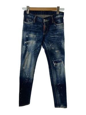 DSQUARED2◇スキニーパンツ/38/デニム/BLU/S75LB0178 S30662