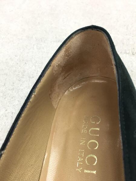 GUCCI(グッチ) / パンプス/UK5.5/GRN/スウェード | 中古品の販売・通販 