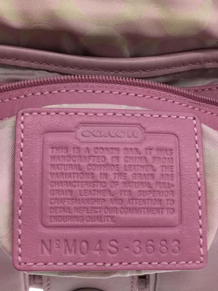希少COACH レザー ショルダーバッグ ソーホー 3683 y2k ピンク