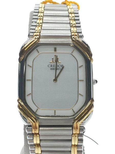 SEIKO(セイコー) / クォーツ腕時計/アナログ/ステンレス/WHT/SLV/SS 
