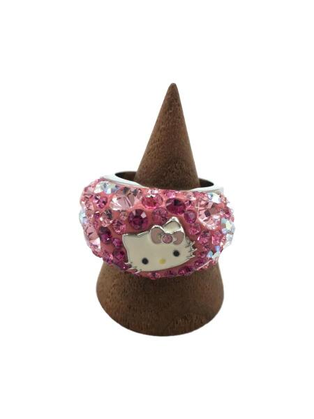 日本激安 スワロフスキー Swarovski ハローキティ リング 指輪 14号 箱 