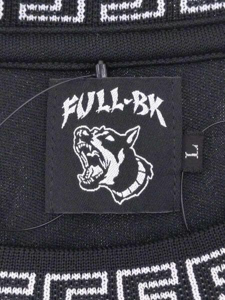 FULL-BK(フルビーケー) / Line Rib Tee/ジャージTシャツ/L 