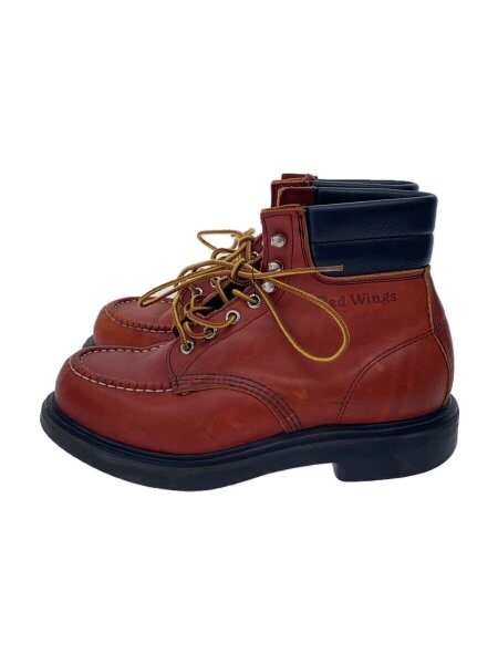 RED WING◆レースアップブーツ/UK8/BRW/レザー RED WING◇レースアップブーツ&frasl;BRW RED WING(レッドウィング) &frasl; レース