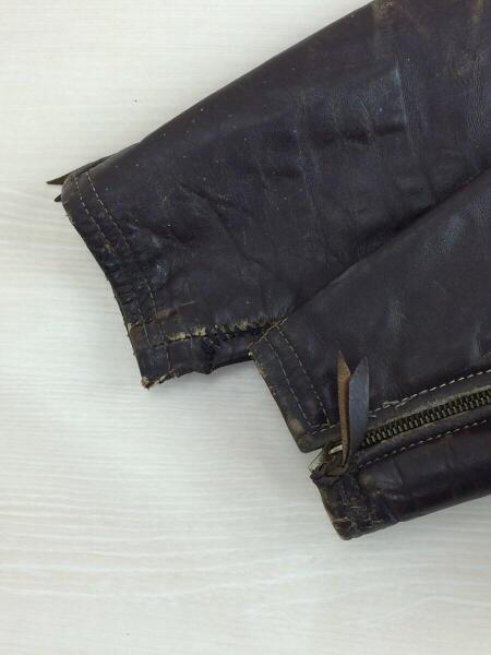 60〜70s ラングリッツレザー キャスケード ビンテージライダース　青 60〜70s ラングリッツレザー キャスケード ビンテージライダース 青