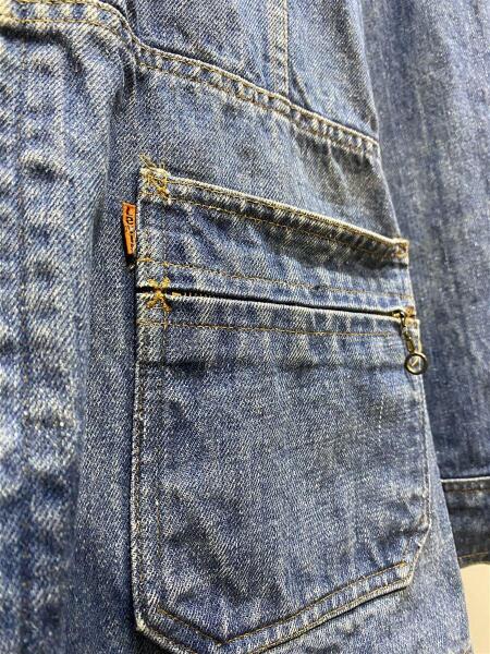 Levi's(リーバイス) / カバーオール/M/デニム/IDG/70s/ジップ