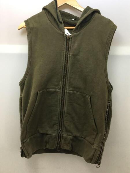 BALMAIN(バルマン) / パーカー/--/コットン/GRN/J604/ダメージ加工 