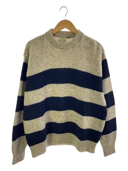 L.L.Bean(エルエルビーン) / Vintage/80s/クルーネックボーダーニット