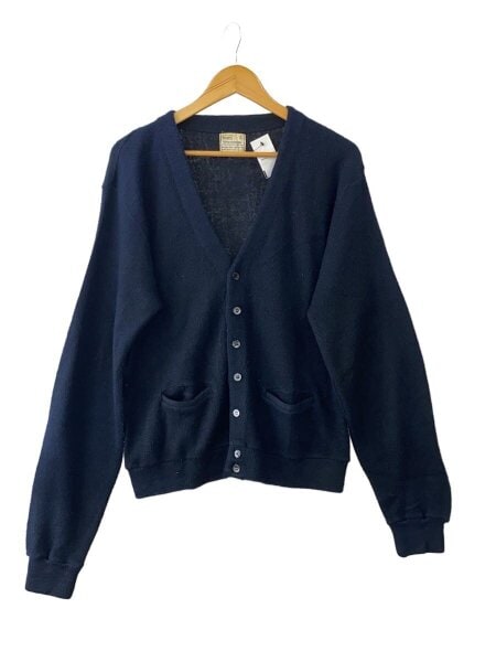 ヴィンテージ 60s Sears ブラック カーディガン Lサイズ sears(シアーズ) / Vintage/60s～70s/SPORTSWEAR/カーディガン/SIZE:L