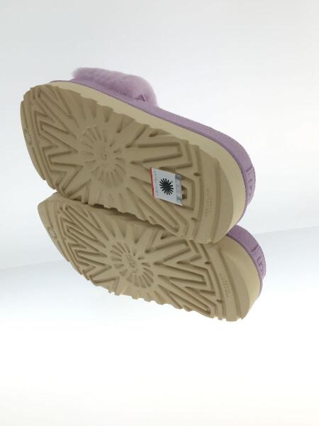 UGG 厚底サンダル 24cm 新品 UGG ベージュ24cm ムートン厚底サンダル