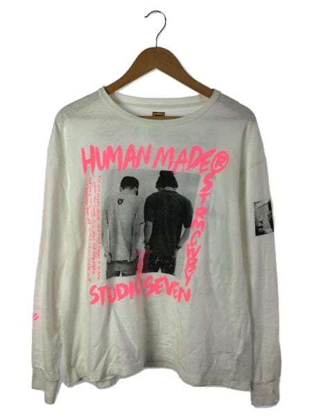 HUMAN MADE(ヒューマンメイド) / ×STUDIOSEVEN/長袖Tシャツ/M/コットン 