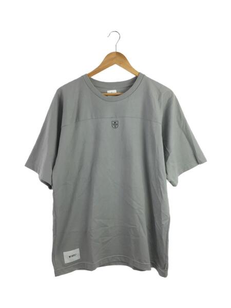 WTAPS(ダブルタップス) / 22AW/QB CTPL CRST/Tシャツ/2/コットン/GRY 