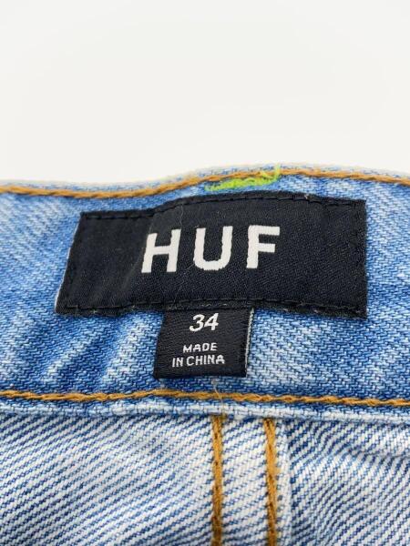 HUF(ハフ) / CLASSIC DENIM PANT/クラシックデニムパンツ/34/IDG/無地 