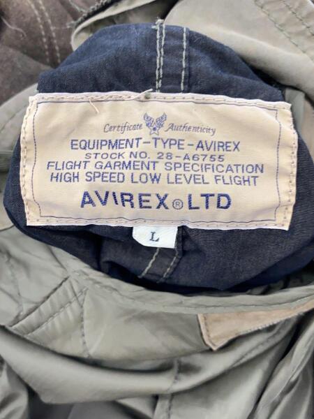 AVIREX(アヴィレックス) / モッズコート/L/コットン/KHK/無地/6182075